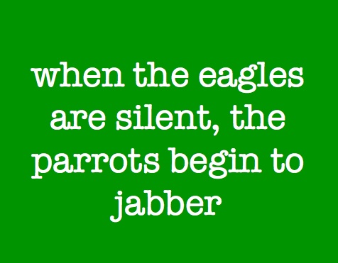 Churchill Parrots Jabber