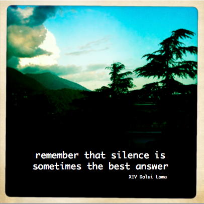 Dalai Lama Silence Quote