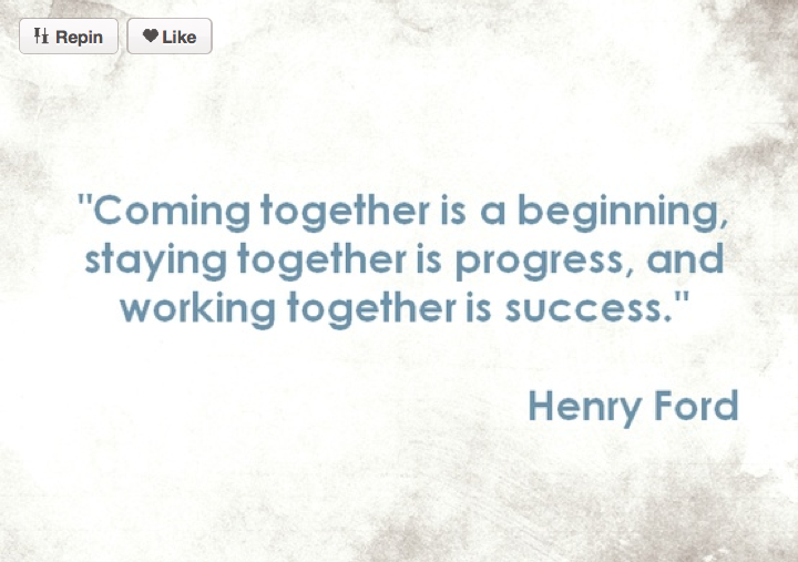 Coming together quote by henry ford #6