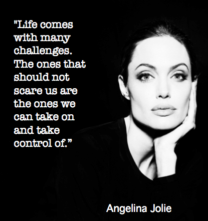 5 Ways to Take Courage & Inspiration from Angelina Jolie