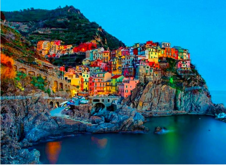 inspiring colourful amalfi