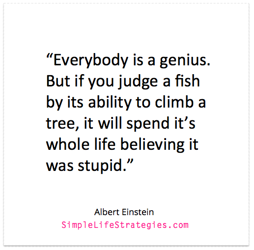 Einstein genius quote