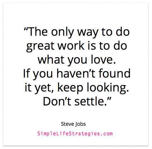 steve jobs career quote